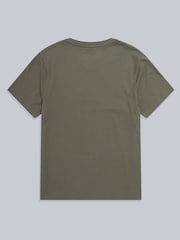 Зеленый - Animal Classico Mens 100% Cotton T-Shirt - Image 6 of 9
