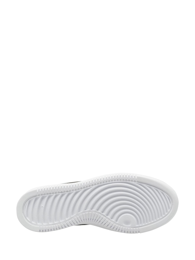 Nike White Court Vision Alta Platform Trainers - Image 3 of 3