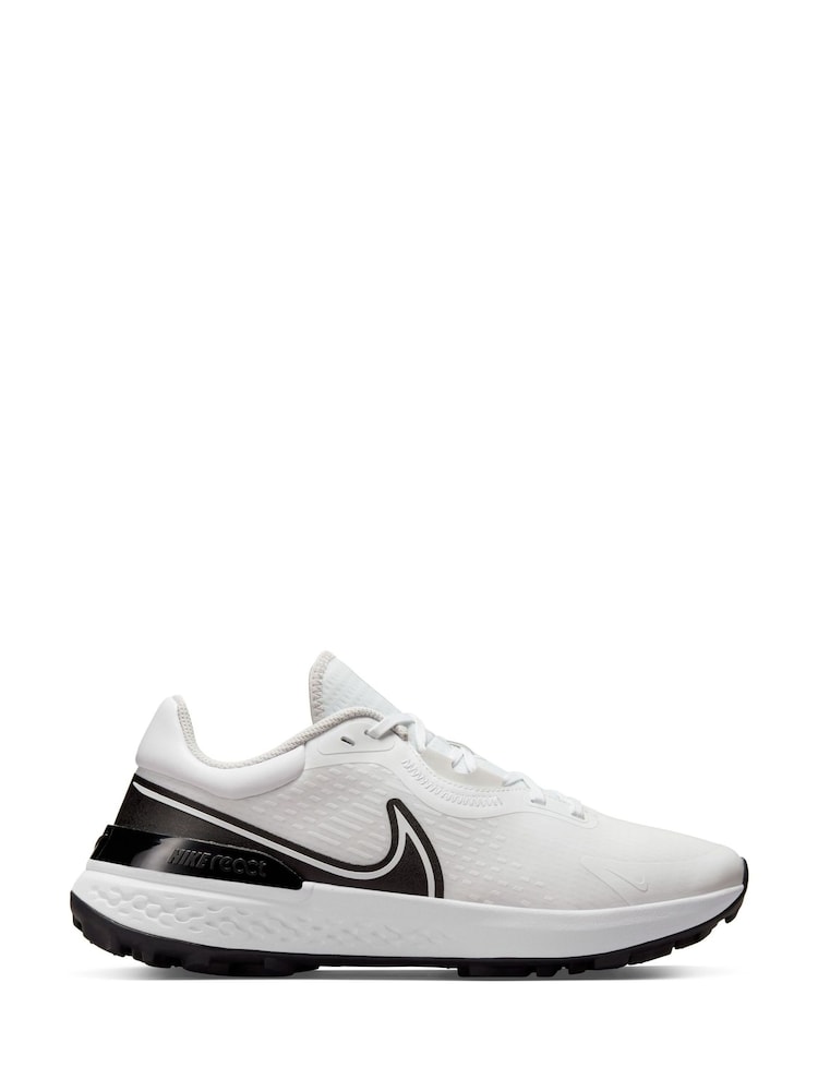 Nike White Infinity Pro 2 Golf Shoes - Image 1 of 8