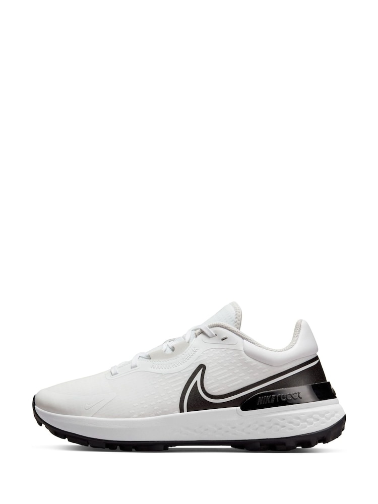 Nike White Infinity Pro 2 Golf Shoes - Image 2 of 8