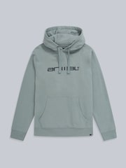 Animal Grey Mens Driver Logo Hoodie - Image 1 of 2