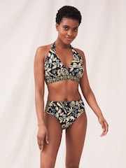 White Stuff Grey Sunshine Reversible Bikini Bottoms - Image 1 of 5