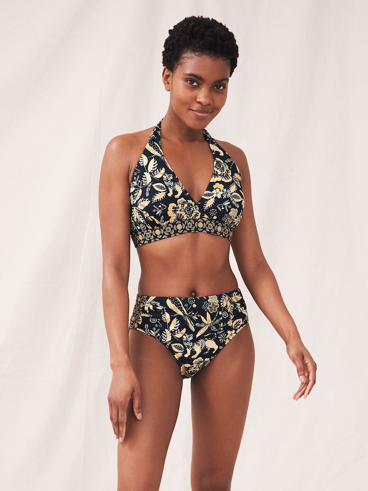 White Stuff Grey Sunshine Reversible Bikini Bottoms - Image 1 of 5