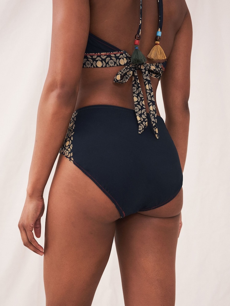 White Stuff Grey Sunshine Reversible Bikini Bottoms - Image 2 of 5