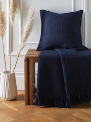 Drift Home Blue Hayden Throw - Image 2 of 4