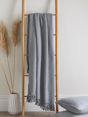 Drift Home Grey Hayden Throw - Image 1 of 2