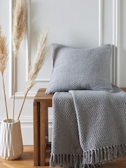 Drift Home Grey Hayden Throw - Image 2 of 2