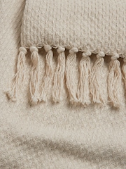 Drift Home Cream Hayden Throw - Image 4 of 4
