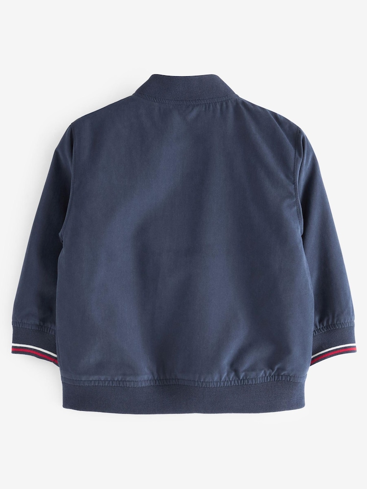 Navy Blue Harrington Jacket (3mths-7yrs) - Image 6 of 6