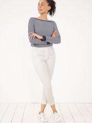 White Stuff White Janey Crop Jeggings - Image 1 of 7