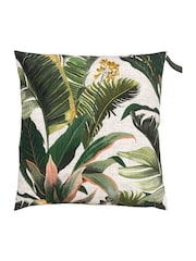 furn. White Hawaii Water Resistant Outdoor Floor Cushion - Image 1 of 4