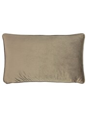 Kai Bronze Faline Animal Jacquard Feather Filled Cushion - Image 2 of 4