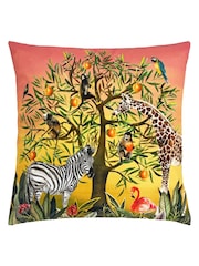 Evans Lichfield Multi Tree of Life Water Resistant Outdoor Cushion - Image 3 of 6