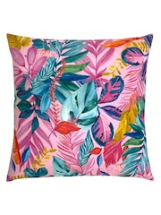 furn. Multi Psychadelic Jungle Water Resistant Outdoor Cushion - Image 3 of 5