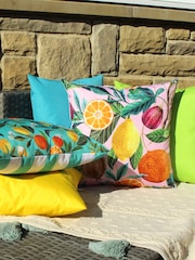 Evans Lichfield Multi Citrus Water Resistant Outdoor Polyester Cushion - Image 1 of 6