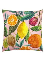 Evans Lichfield Multi Citrus Water Resistant Outdoor Polyester Cushion - Image 3 of 6