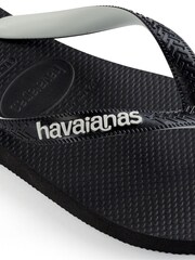 Havaianas Mens Black Top Mix Flip Flops - Image 1 of 5