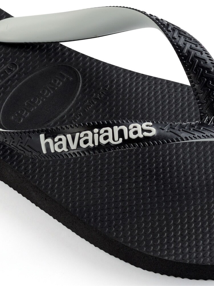 Havaianas Mens Black Top Mix Flip Flops - Image 1 of 5