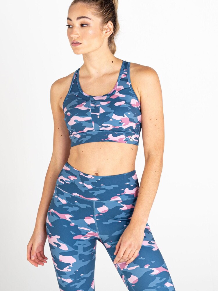Dare 2b Blue Mantra Recycled Sports Bra - Image 1 of 6