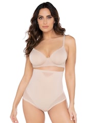 Miraclesuit High Waisted Sheer Firm Tummy Control Thong - Image 1 of 5