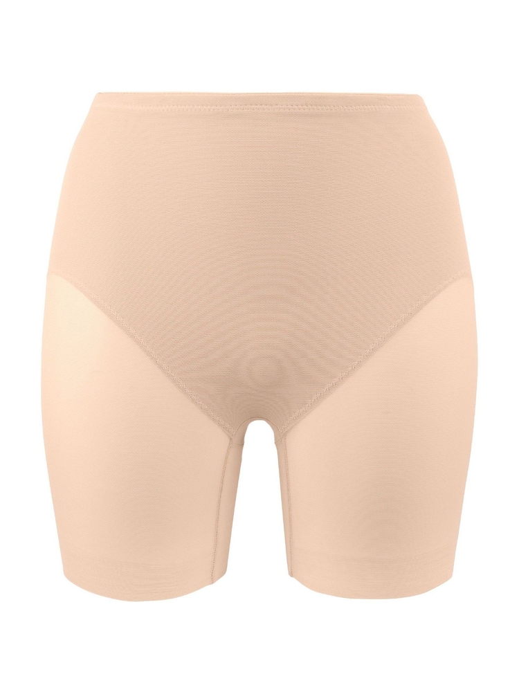 Mirclesuit Tummy Control Boy Warm Beige Waistline Sheer Rear Lifting Shorts - Image 4 of 6