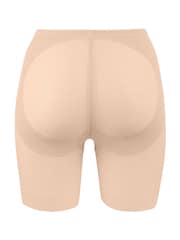 Mirclesuit Tummy Control Boy Warm Beige Waistline Sheer Rear Lifting Shorts - Image 5 of 6