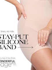 Mirclesuit Tummy Control Boy Warm Beige Waistline Sheer Rear Lifting Shorts - Image 7 of 7