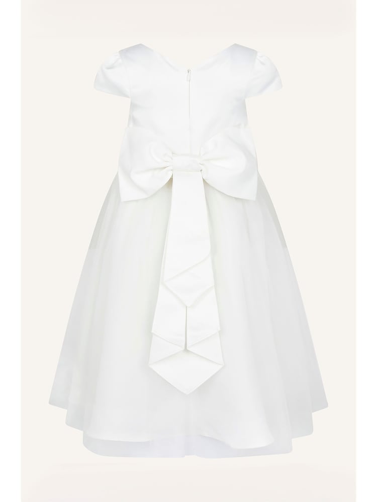 Monsoon White Tulle Bridesmaid Dress - Image 2 of 5
