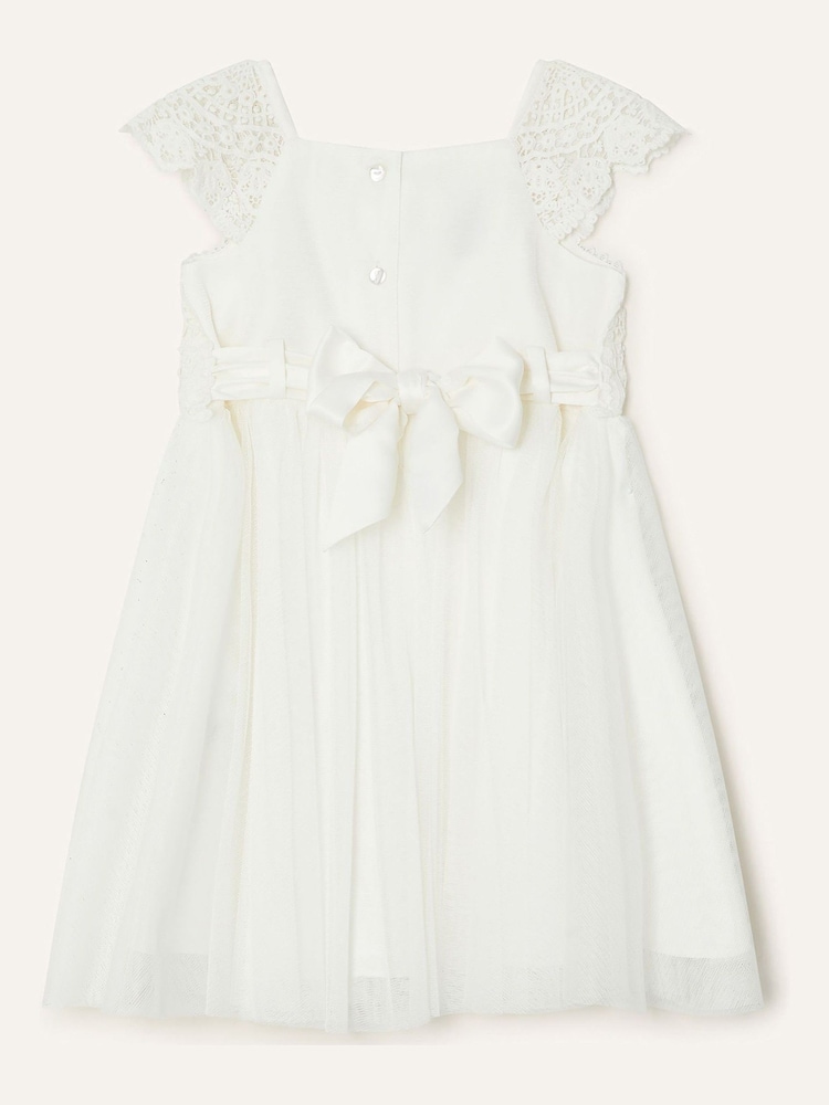Monsoon Natural Baby Estella Dress - Image 2 of 3