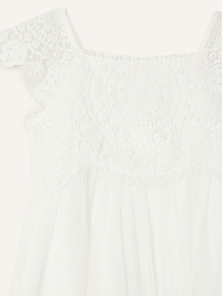 Monsoon Natural Baby Estella Dress - Image 3 of 3