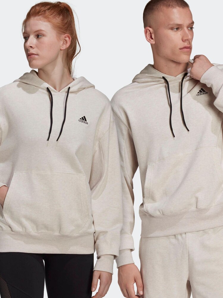 adidas Red Botanically Dyed Hoodie (Gender Neutral) - Image 1 of 5