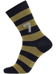 CR7 Boys Black Socks Three Pack - Image 3 of 4