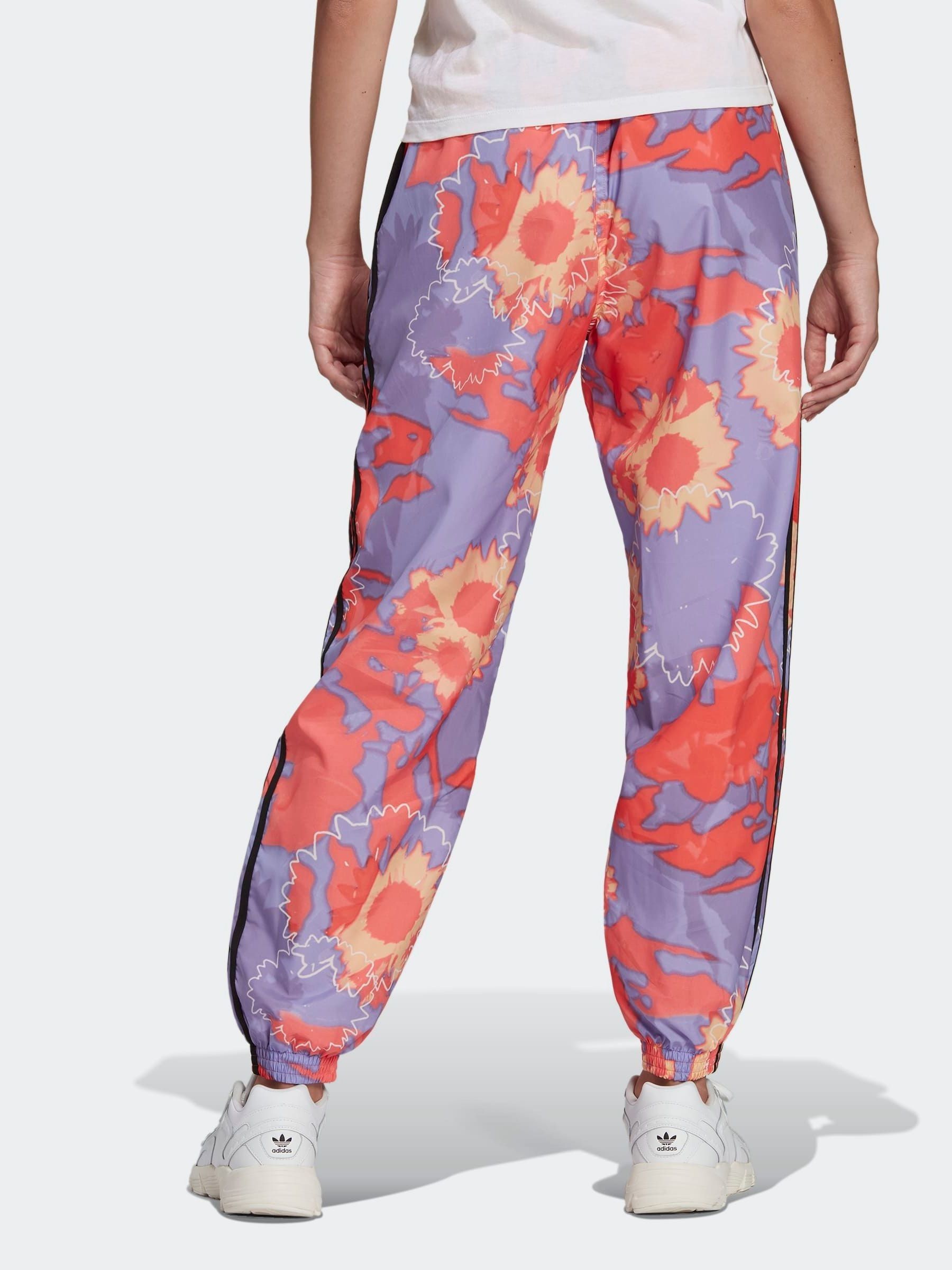 Purple and orange adidas tracksuit discount
