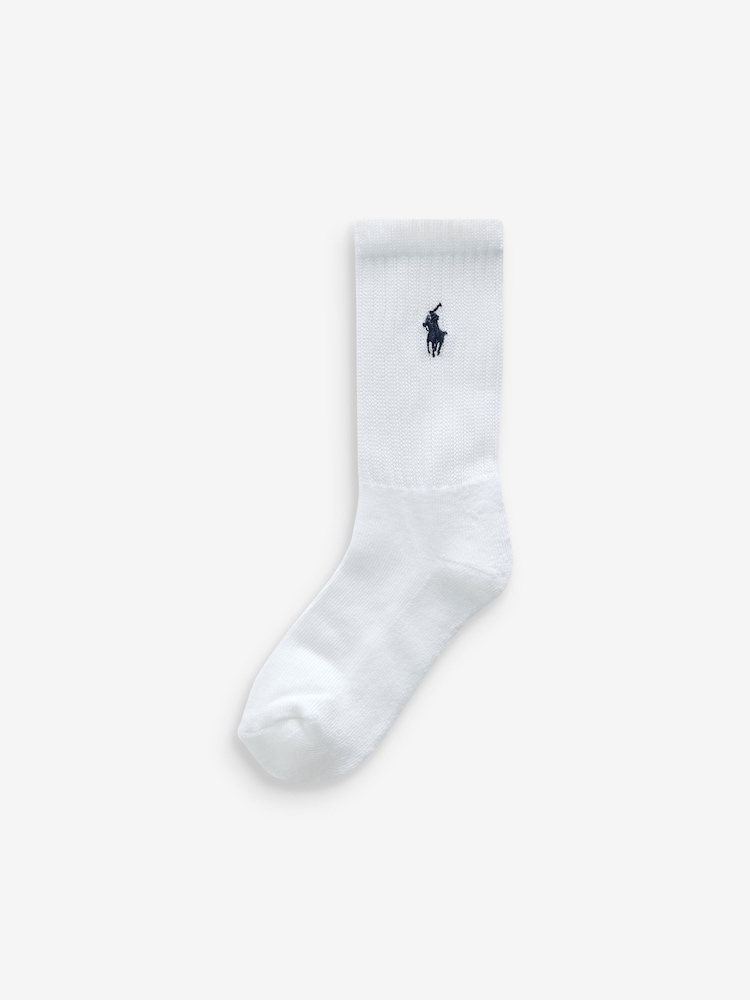 Polo Ralph Lauren dečki z logotipom 100% bombažne nogavice 6 pak - Slika 2 iz 4