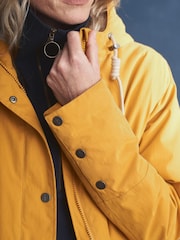 Seasalt Cornwall Yellow River Sea Waterproof Coat - Image 3 of 6