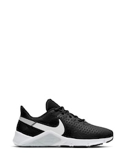 Nike Black/White Legend Essential 2 Trainers - Image 1 of 10