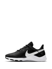 Nike Black/White Legend Essential 2 Trainers - Image 4 of 10