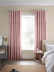 Laura Ashley Blush Pink Easton Fabric By The Metre - Image 1 of 2