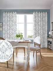 Laura Ashley Seaspray Blue Parterre 100% Cotton Fabric By The Metre - Image 2 of 2