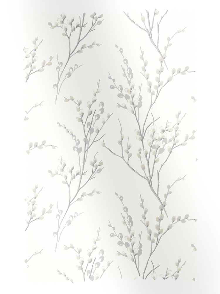Laura Ashley Dark Grey Pussy Willow Fabric By The Metre - Image 1 of 2