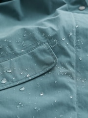 Seasalt Cornwall Blue River Sea Waterproof Coat - Image 5 of 5