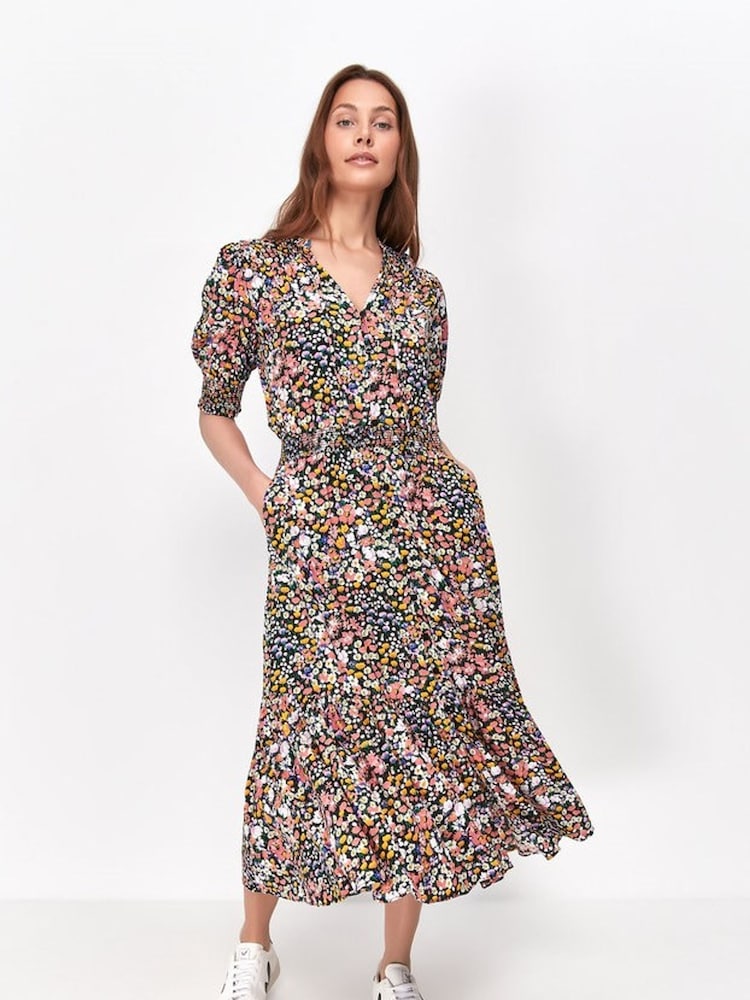 Sonder Studio Red Meadow Print Dress - Image 1 of 5