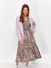 Sonder Studio Red Meadow Print Dress - Image 2 of 5