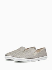 Oliver Sweeney Grey Campomar Woven Fabric Espadrilles - Image 2 of 5