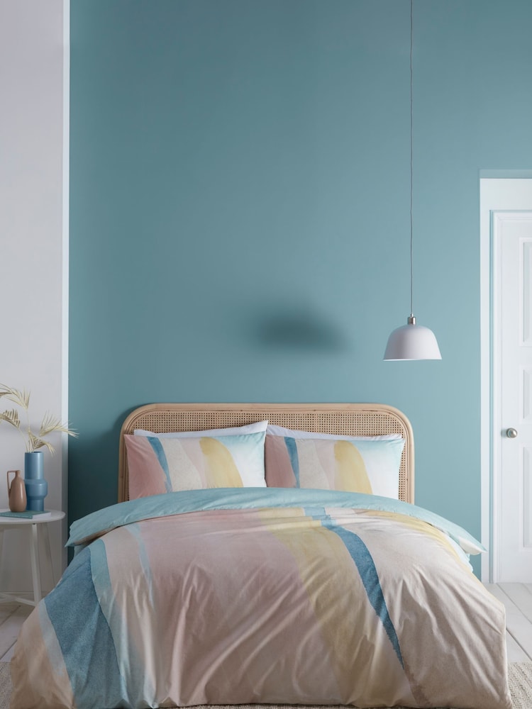 Appletree Pink Peyton Duvet Cover and Pillowcase Set - Image 1 of 4 Appletree Pink Peyton Duvet Cover and Pillowcase Set - Image 1 of 4