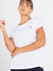 Dare 2b White Defy II Lightweight T-Shirt - Image 4 of 9