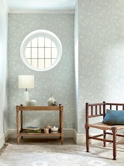 Morris & Co. Blue Mallow Wallpaper - Image 1 of 2