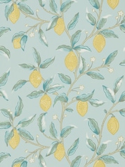 Morris & Co. Blue Lemon Tree Wallpaper - Image 1 of 1
