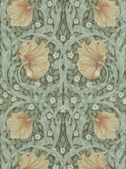 Morris & Co. Green Pimpernel Wallpaper - Image 1 of 1