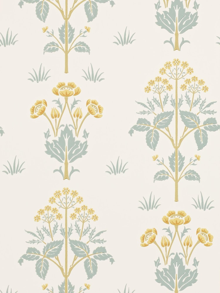 Morris & Co. Gold Meadow Sweet Wallpaper - Image 1 of 1